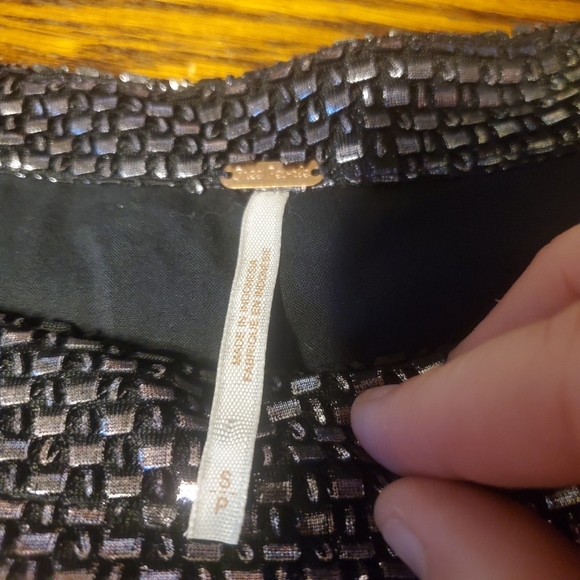 Free People diamonds are forever metallic silver d - Picture 3 of 4